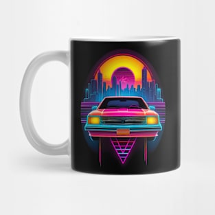 Neon Retro Car Mug